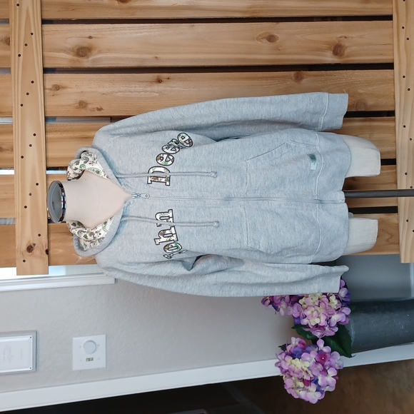 John Deere Full Zip Up Sweatshirt - Picture 1 of 9